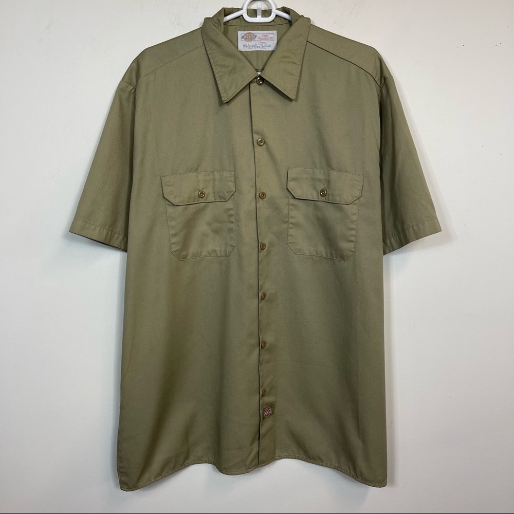 ❗️Dickies Men’s Button Front Shirt